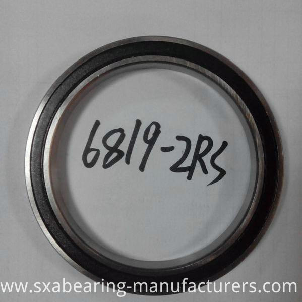 6819 Chrome Steel Deep Groove Ball Bearing